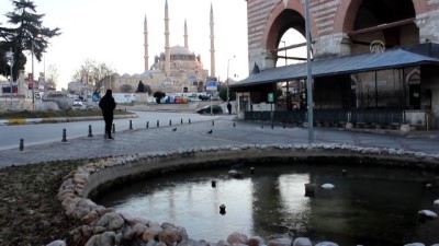 uttu - Edirne'de süs havuzları dondu - EDİRNE  Videosu