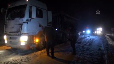 Kastamonu'da yoğun kar yağışı 