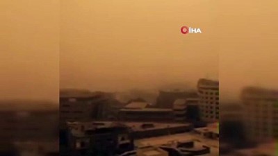 kum firtinasi -  - Kum Fırtınası Kahire’yi Vurdu Videosu