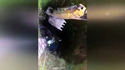 Muğla'da kuyuya düşen buzağı kurtarıldı 