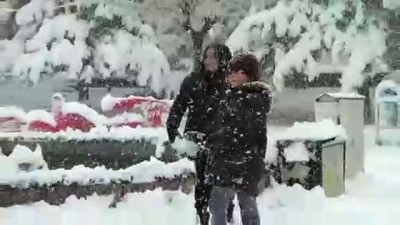 Tokat'ta eğitime kar engeli