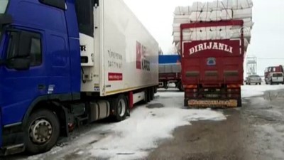 Ulaşıma kar engeli - SİVAS