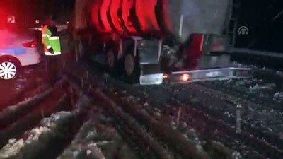 Yoğun kar yağışı - DÜZCE 