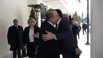 Çavuşoğlu, Makedonya Dışişleri Bakanı Dimitrov ile görüştü - ANKARA 