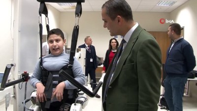  Doğu Anadolu'nun Tek “Yürüme Robotu” hastaların umudu oldu
