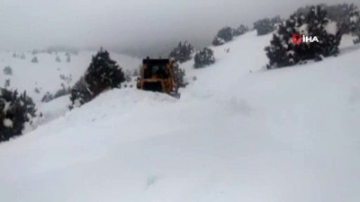  - Erzincan’da 252 köy yolu ulaşıma kapandı 