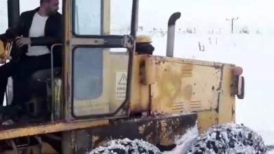 Kar nedeniyle hastaya güçlükle ulaşıldı - GÜMÜŞHANE