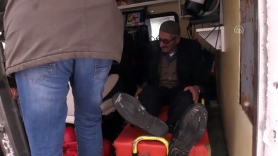 ambulans soforu - Kardan kapanan yolu açıp kalp hastasının imdadına yetiştiler - ERZURUM  Videosu
