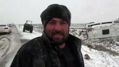 Öğretmenleri taşıyan minibüs devrildi: 6 yaralı - ŞANLIURFA 