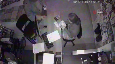 medikal -  Tırnakçılık yaparken önce güvenlik kamerasına sonra polise yakalandı Videosu