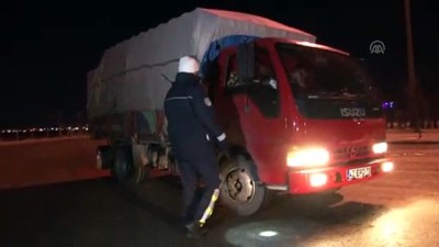 Ulaşıma kar engeli - KONYA 