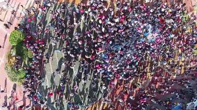 karne hediyesi -  Antalya'da kartopu izdihamı havadan görüntülendi Videosu