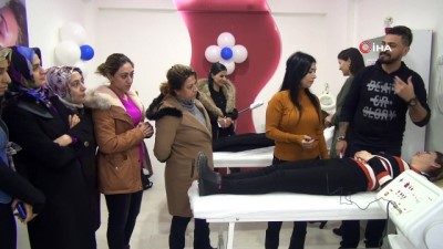 cilt bakimi -  Diyarbakırlı kadınlara yeni iş imkanı Videosu