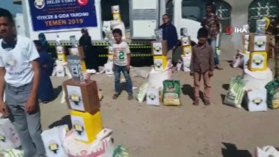  İnsani yardımlar Yemen’e ulaştırıldı
