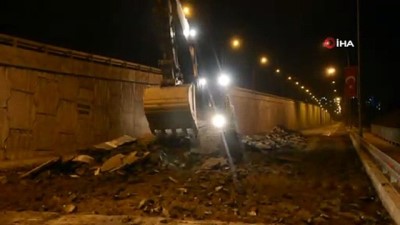 asiri yagis -  Kahramanmaraş'ta yol çöktü Videosu