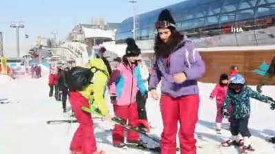 kayak merkezi -  Karnesini alan Palandöken’e koştu  Videosu