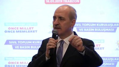 ates cemberi - Kurtulmuş: 'Türkiye'nin çevresi bir ateş çemberi içerisinde' - TRABZON Videosu