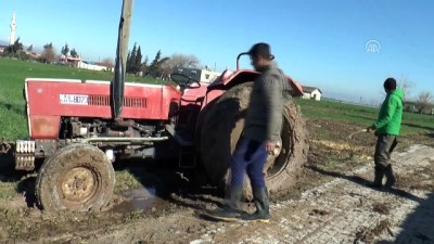 su baskini - Su basan mahallerde hasar tespit çalışması (2) - HATAY Videosu