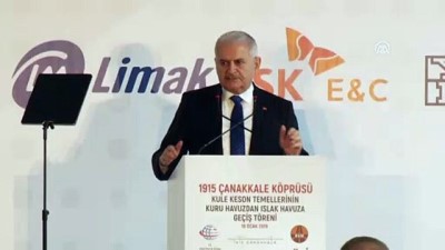 TBMM Başkanı Yıldırım (2) - ÇANAKKALE 