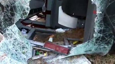  Beykoz’da yolcu otobüs devrildi: 6 yaralı 