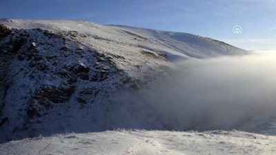 Çıldır'da yoğun sis güzel görüntü oluşturdu - ARDAHAN 