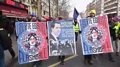 hukumet - Fransa'da sarı yelekliler yeniden sokaklarda - PARİS Videosu