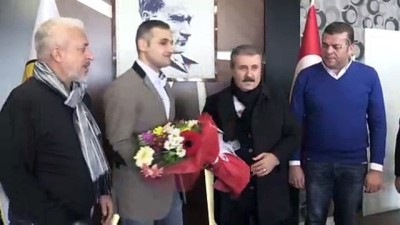 olaganustu kongre - Mustafa Destici'den Eskişehirspor'a ziyaret - ESKİŞEHİR  Videosu