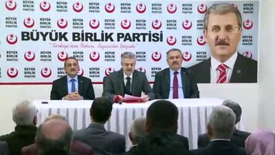 BBP'nin yerel seçim hazırlıkları - ANKARA 