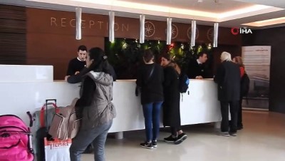  Çeşme'de sömestr tatili yoğunluğu