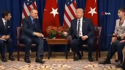 Cumhurbaşkanı Erdoğan, ABD Başkanı Trump ile telefonda görüştü
