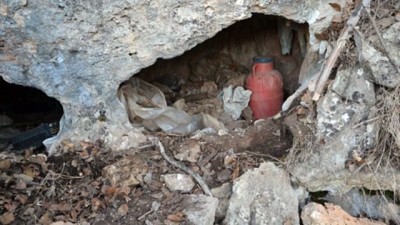 amonyum nitrat - Kayalıklar arasına gizlenmiş EYP bulundu - BATMAN Videosu