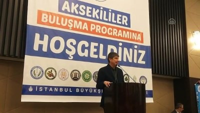 aritma tesisi - Menderes Türel, İstanbul'da yaşayan Aksekililerle buluştu - İSTANBUL  Videosu