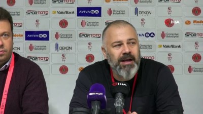 Özden Töraydın: 'Bu maçtan dersler çıkarmamız lazım'