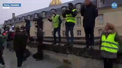 Sarı Yelekliler 10'uncu Eyleminde 