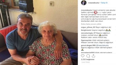  Ünlü oyuncu Mesut Akusta'nın acı günü 