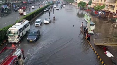 hava sicakliklari -  - Karaçi sokakları göle döndü  Videosu