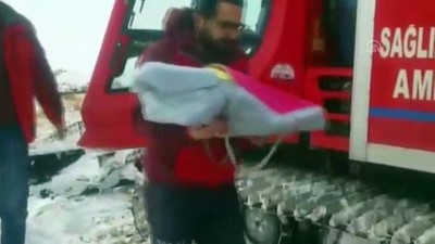 Karla mücadele ekipleri hastalar için seferber oldu - VAN