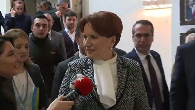 Akşener: '(Kılıçdaroğlu ile) Bize bırakılan birkaç konuyu görüştük' - ANKARA 