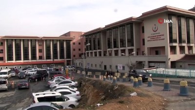 intihar -  Hastane bahçesinde dehşet Videosu