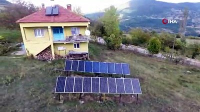 elektrikli bisiklet -  'Kezban teyze' köyüne güneş enerji santrali kurdu  Videosu