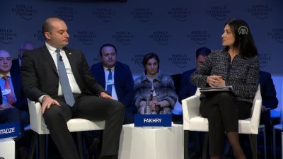 yazili aciklama - 49. Dünya Ekonomik Forumu - Gürcistan Başbakanı Bakhtadze - DAVOS Videosu