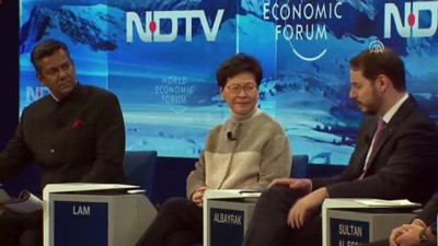 49'uncu Dünya Ekonomi Forumu - Hazine ve Maliye Bakanı Albayrak (1) - DAVOS 