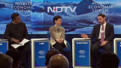 49'uncu Dünya Ekonomi Forumu - Hazine ve Maliye Bakanı Albayrak (3) - DAVOS 