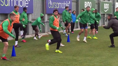 Bursaspor, Kayserispor maçı hazırlıklarını sürdürdü - BURSA