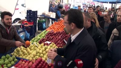 nutuk -  Ekrem İmamoğlu, Tuzla’da semt pazarını gezdi Videosu