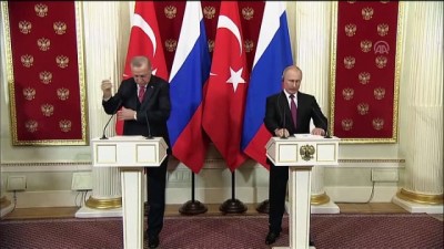 Erdoğan: 'ABD'nin çekilme kararı üzerinde değerlendirmeler yaptık' - MOSKOVA