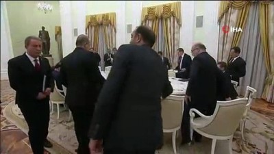  -Erdoğan-Putin Görüşmesi Sona Erdi