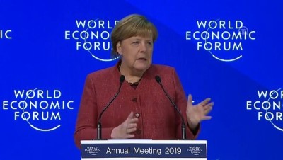 ozel oturum - Merkel: “Küresel yapı, ancak uzlaşmaya hazırsak çalışabilir” - DAVOS Videosu