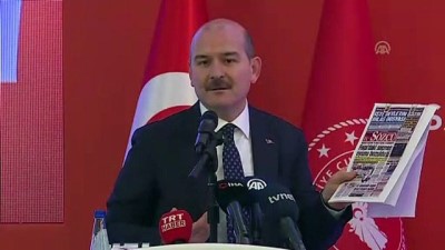 Soylu: '(Sözcü gazetesi) Kendi ülkemizin seçim hayatına bu bir düşmanlık' - ANKARA