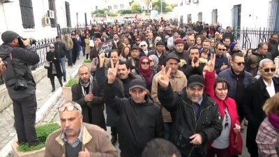 erken emeklilik - Tunus'ta öğretmenlerden zam ve iyileştirme protestosu - TUNUS Videosu